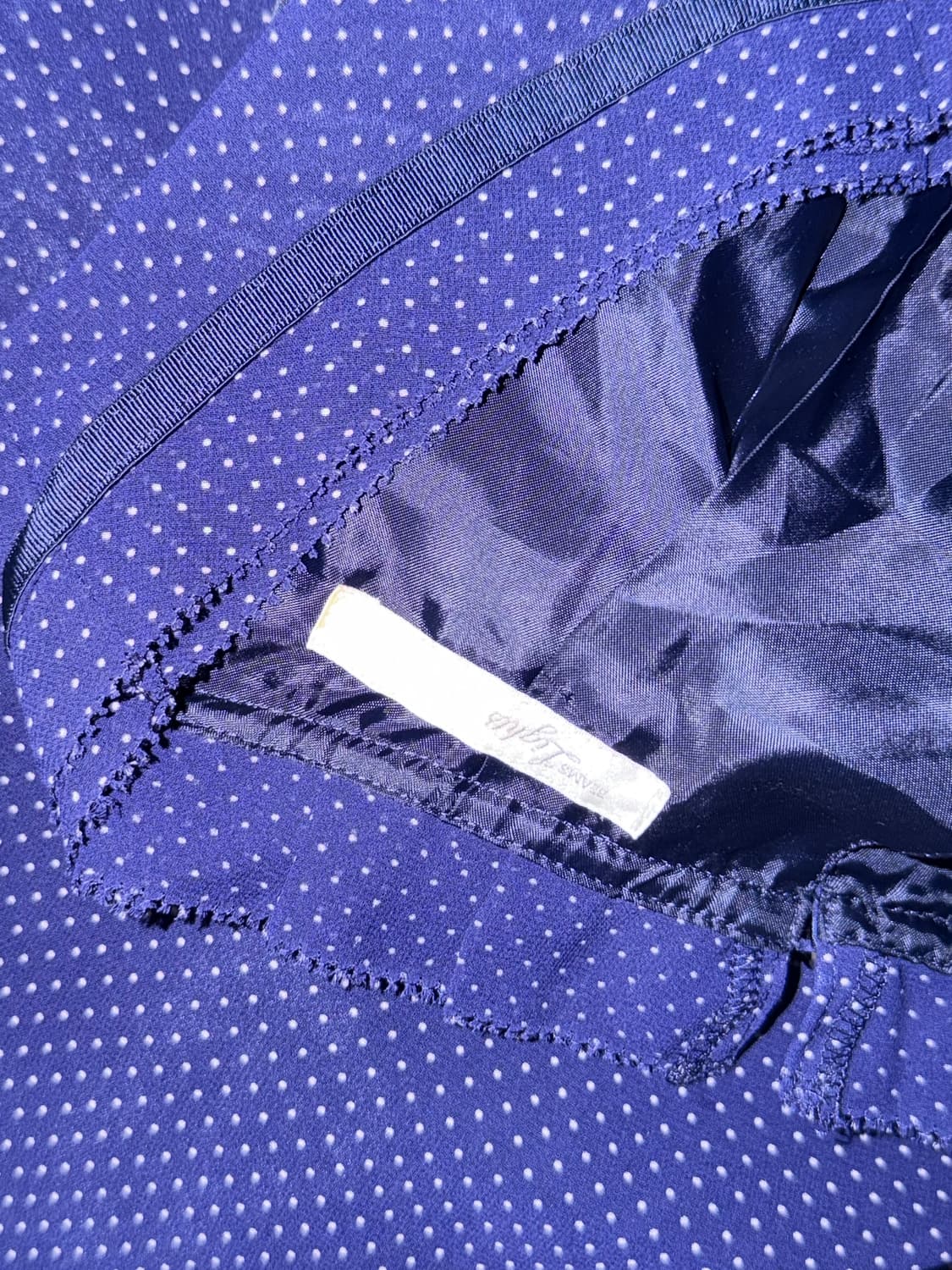 beams lights 빔즈 빈티지 도트 원피스 나시 상품이미지2