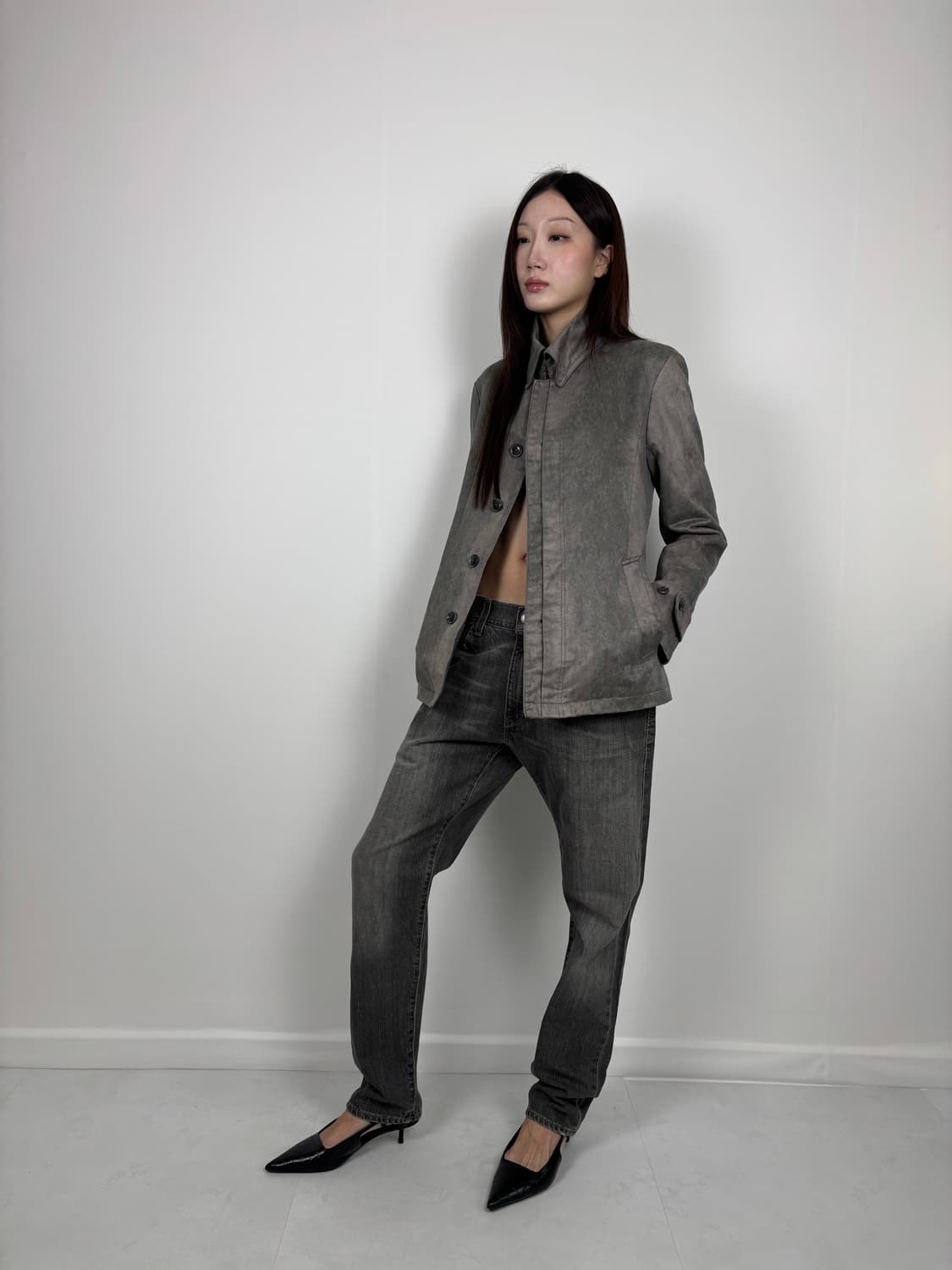 LEVIS 520 WASHED DARK 상품이미지3