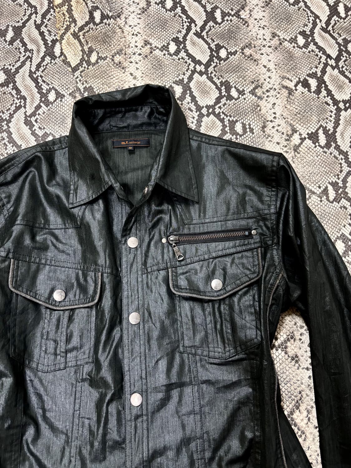 “M.f” 00’s Design Deep Khaki Chic Mood J 상품이미지4