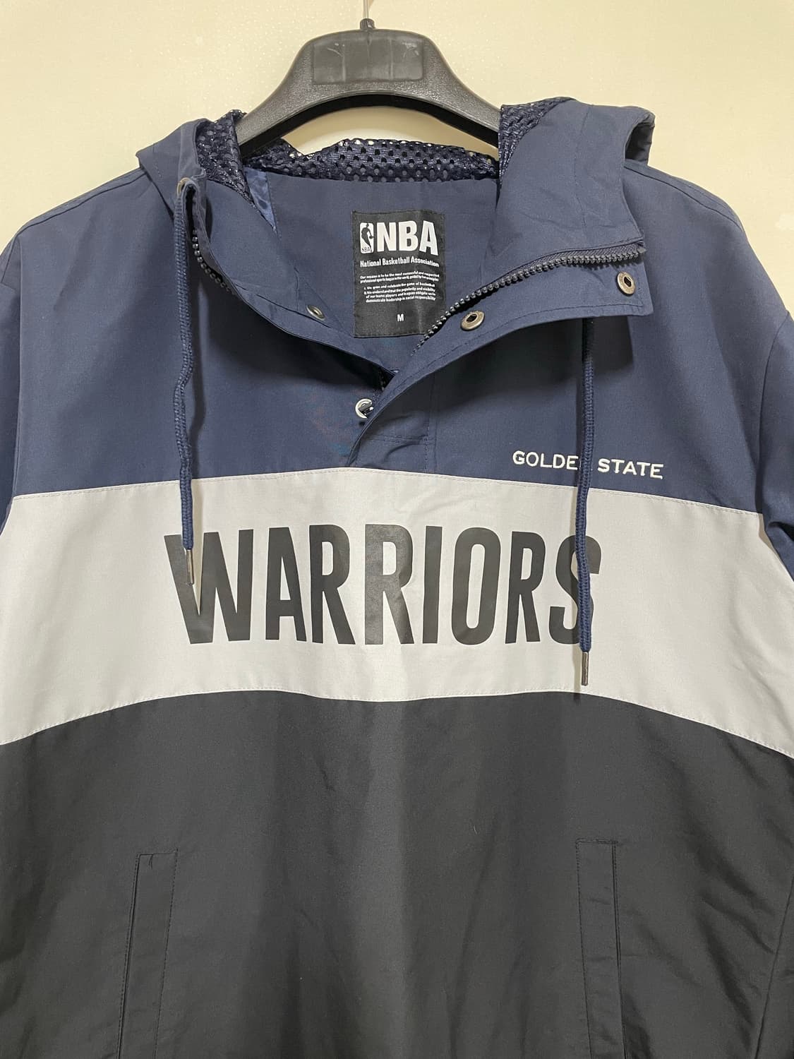 골든스테이트 NBA 바람막이 후드 자켓 상품이미지2