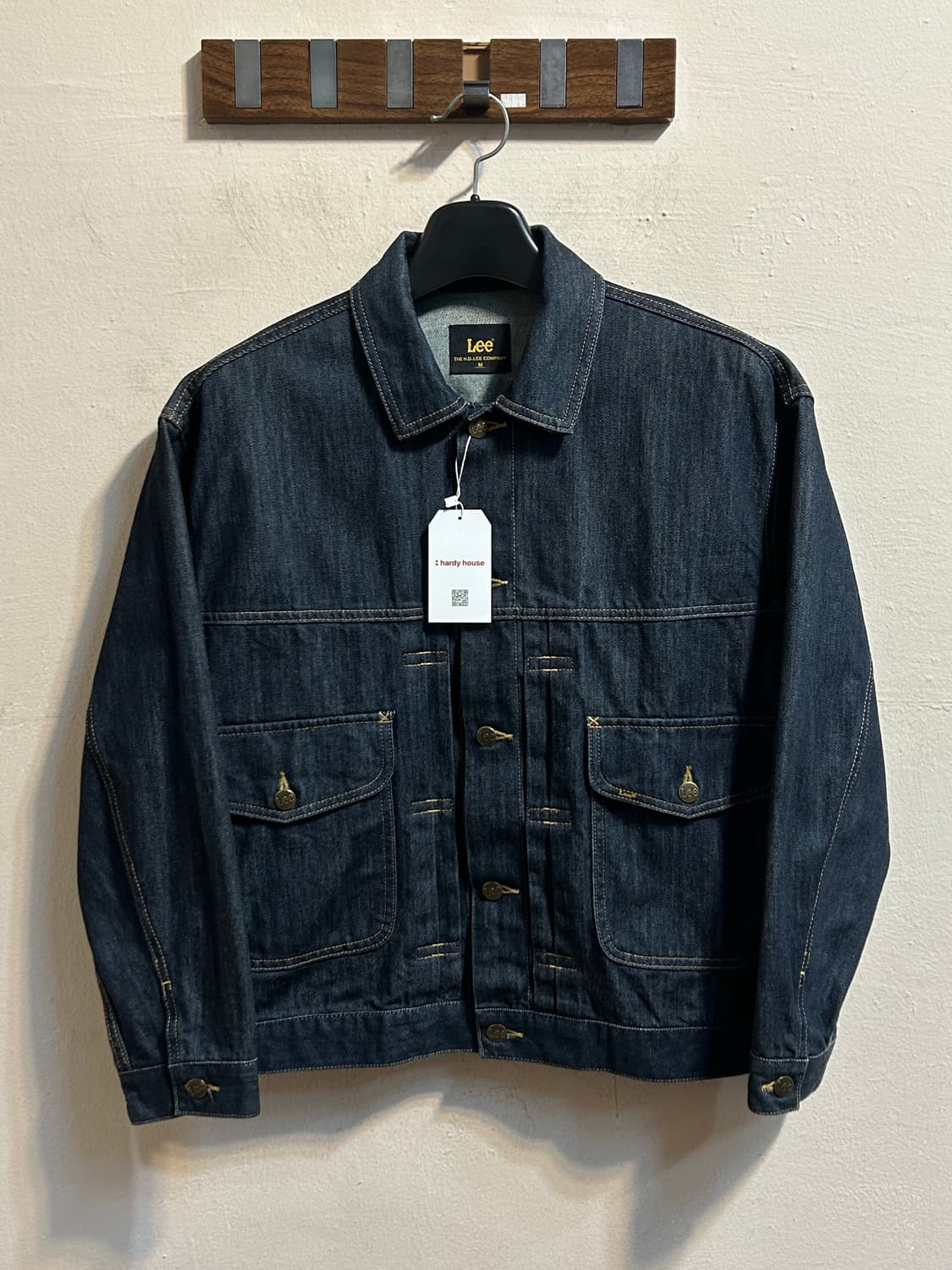 리 데님 코듀라 워크 자켓 상품이미지1