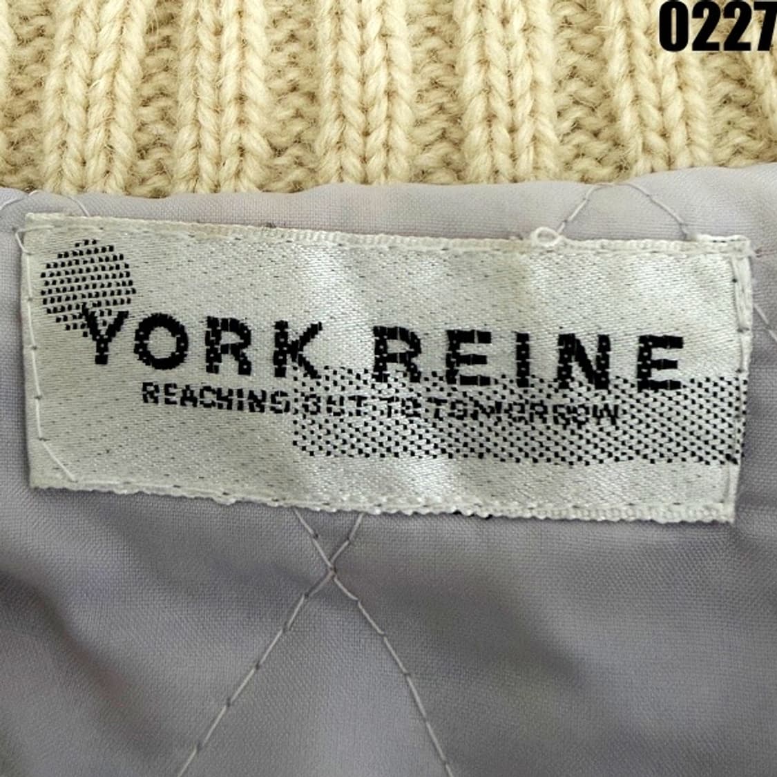 요크 레인 YORK REINE 니트 스타디움 자켓 M  상품이미지4