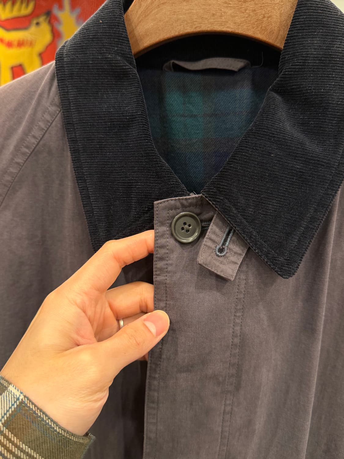 Sury and Rody 페이딩 트렌치 맥코트 (made Japan) 상품이미지3