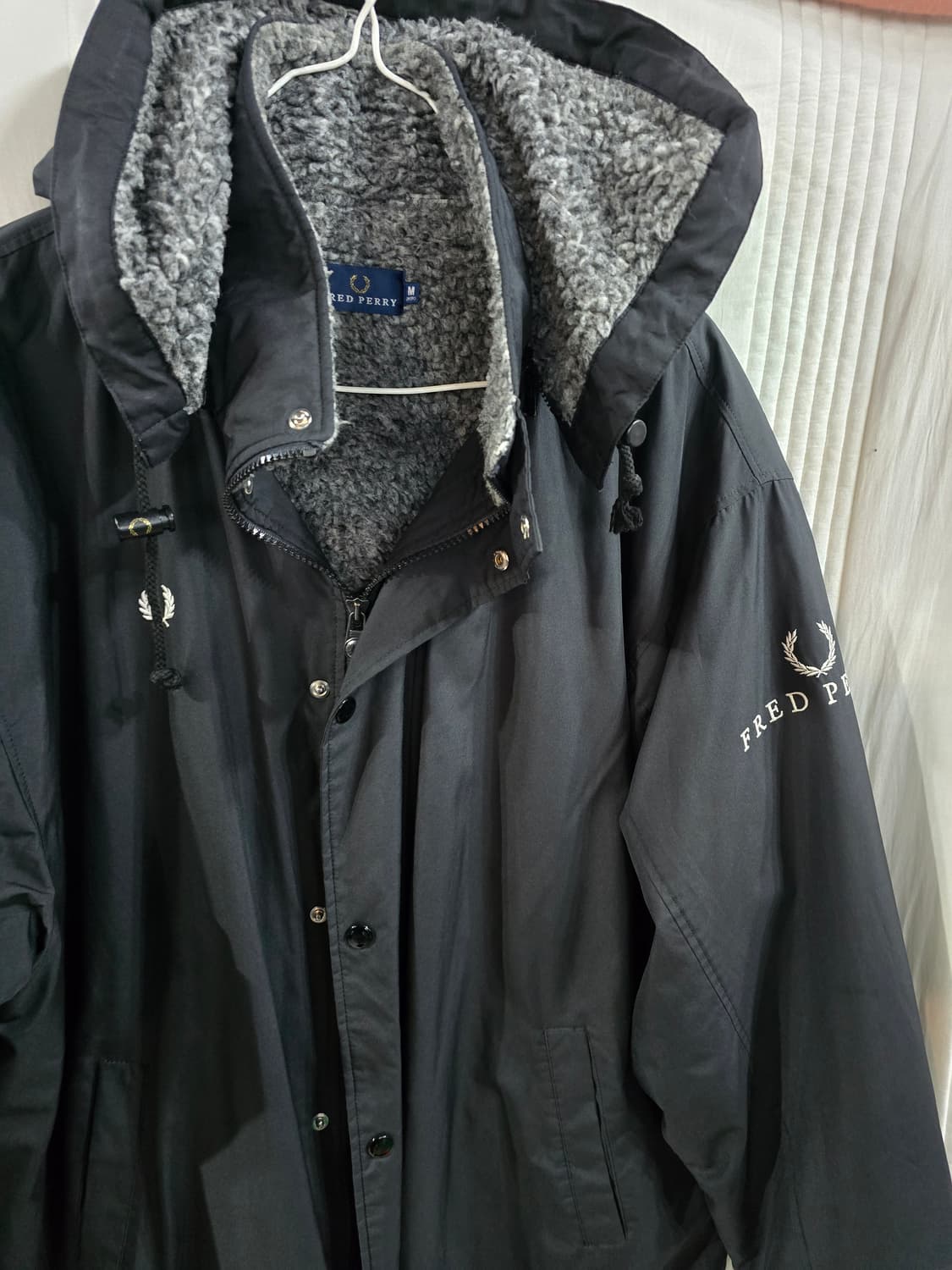 프레드페리 롱 오버핏자켓 상품이미지1