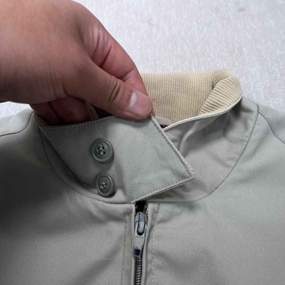 100 입생로랑 90s 바라쿠타 블루종 자켓 상품이미지4