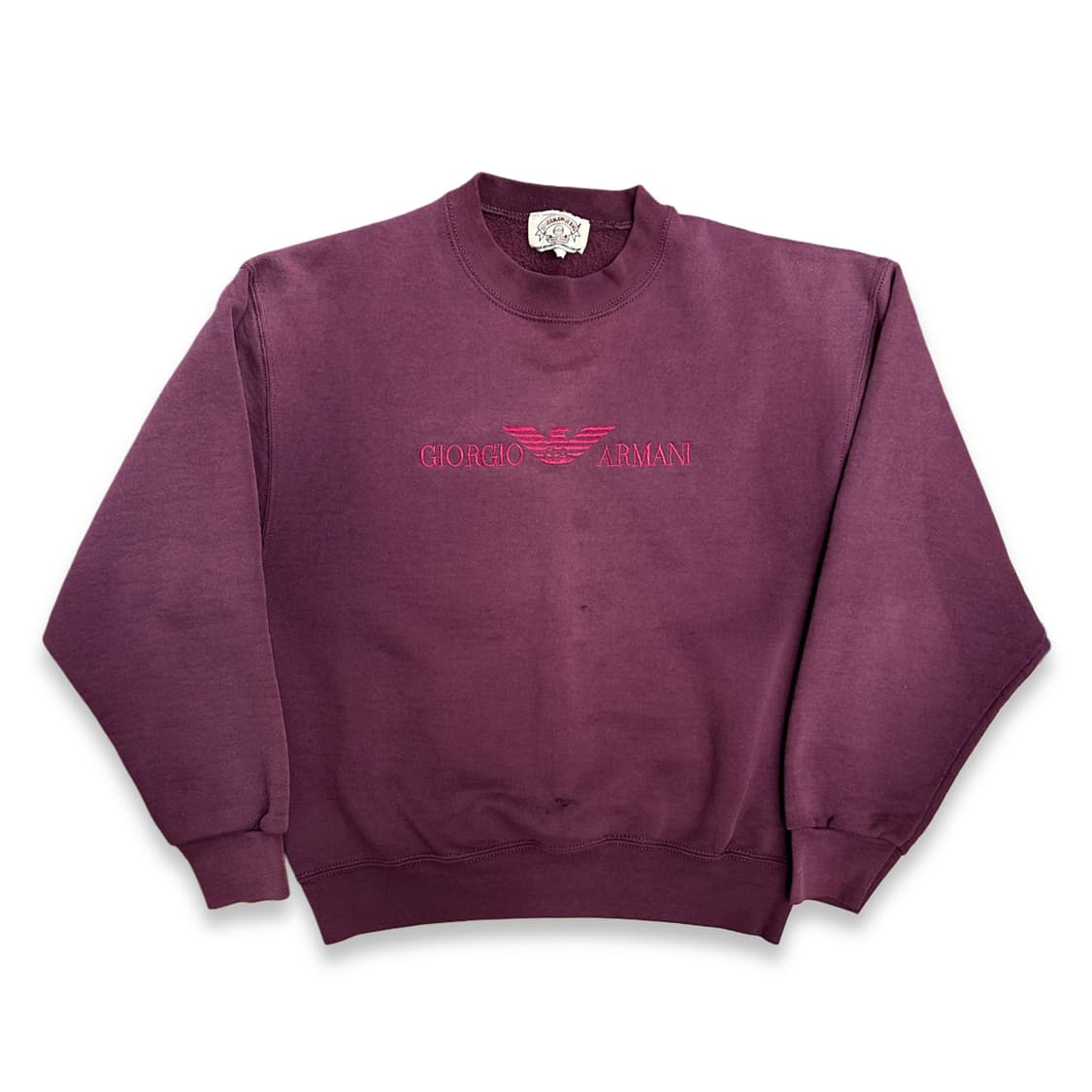 90s Armani Jeans 페이디드 스웻셔츠 L 상품이미지1