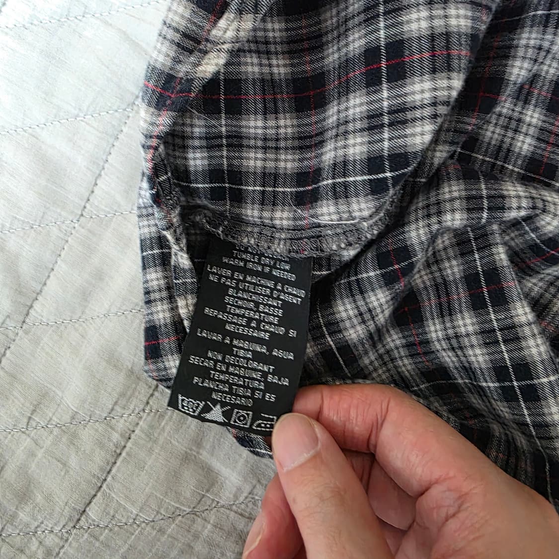 [2XL] 빈티지 WCC 웨스트 코스트 차퍼스 체크 셔츠 페인팅 상품이미지9