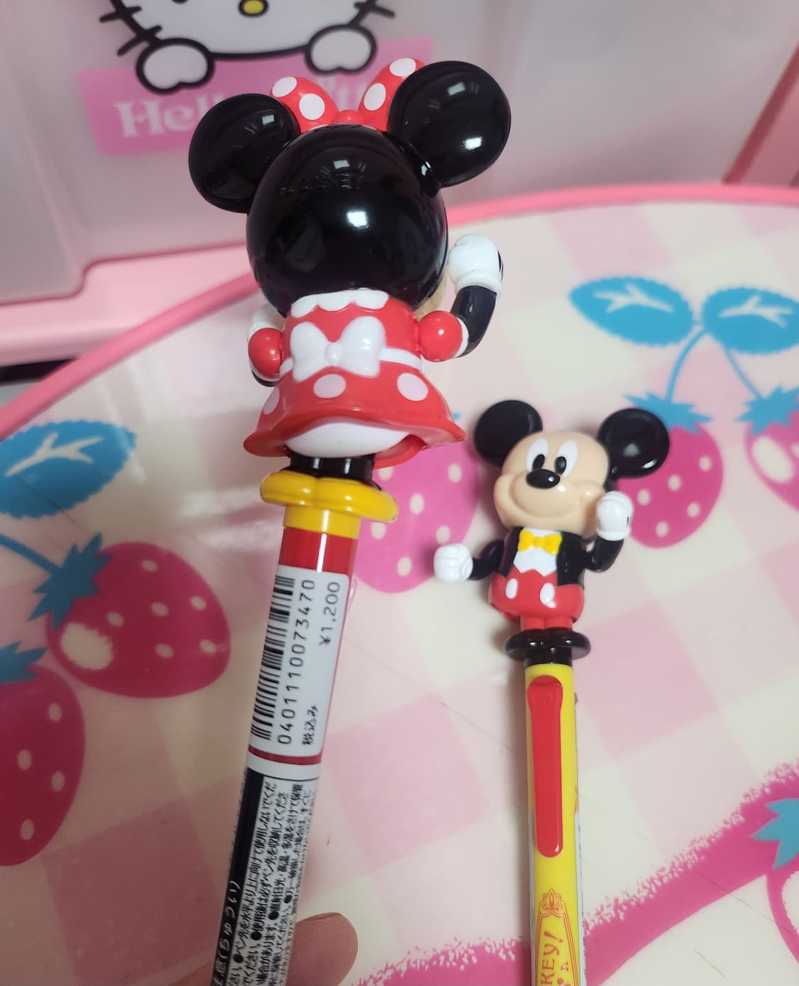 도쿄 디즈니랜드 미키마우스 미니마우스 액션 볼펜 세트 상품이미지3