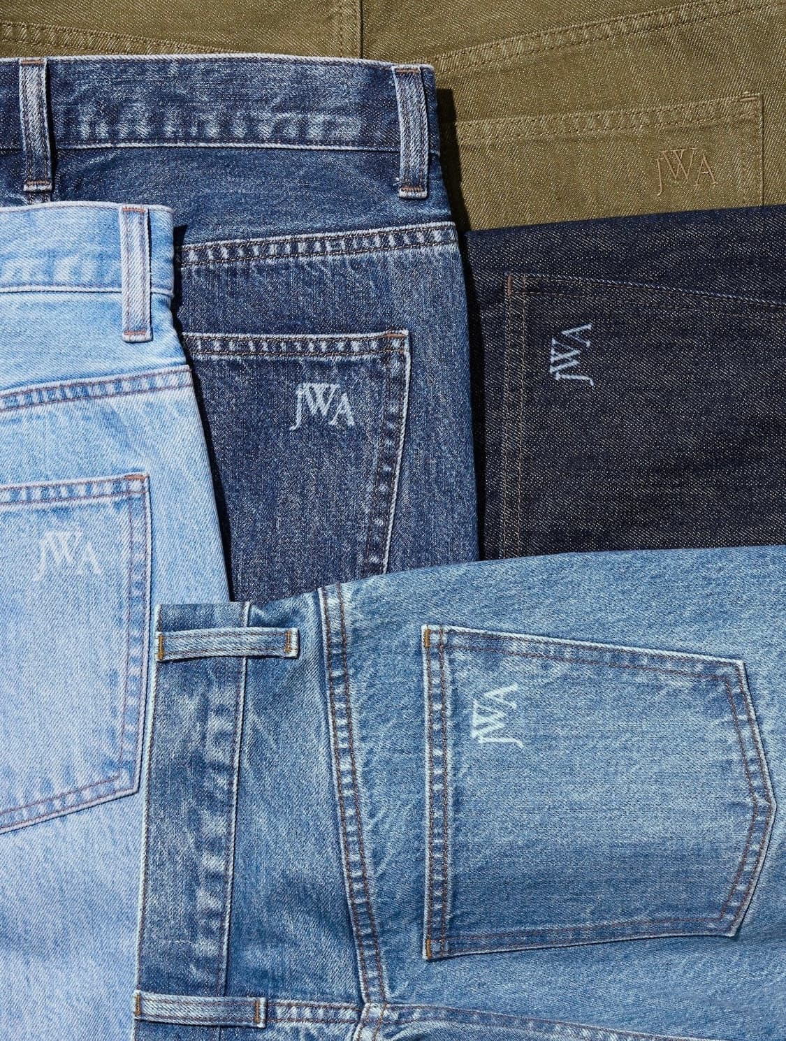 유니클로 jw anderson 스트레이트진 blue 26 상품이미지1