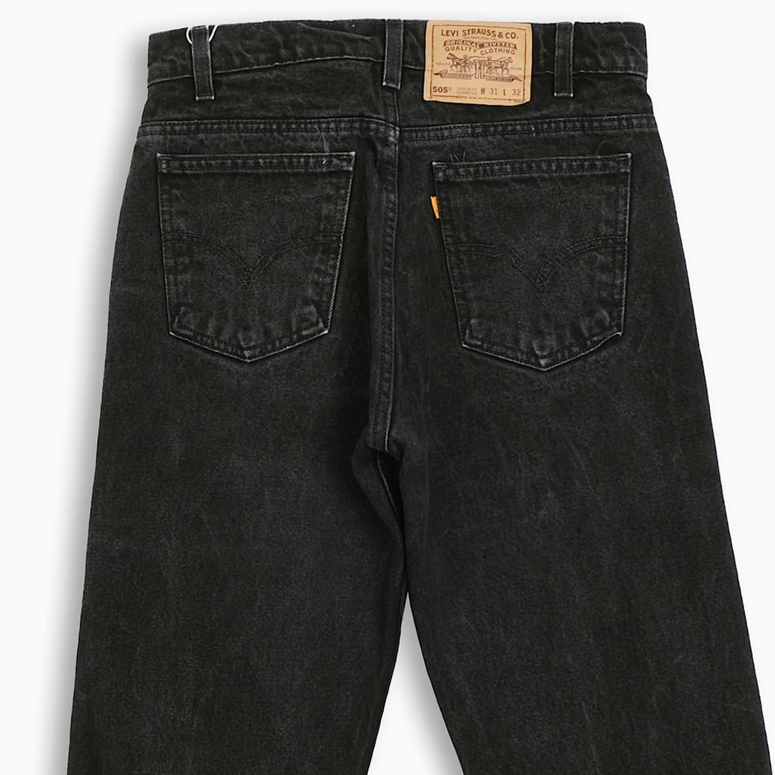 리바이스 505 오렌지탭 흑청 90s 30 인치 OR5053137 상품이미지6