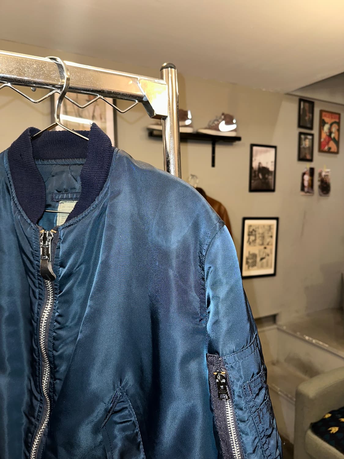 90’s Alpha Industries Ma-1 USA flight  상품이미지6