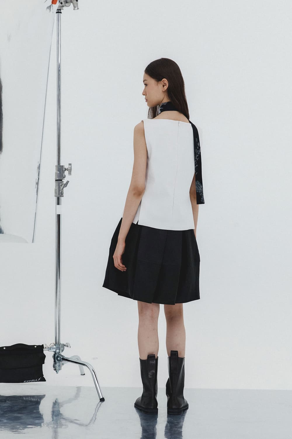 에핑글러 PUMPKIN SKIRT - BLACK 상품이미지3