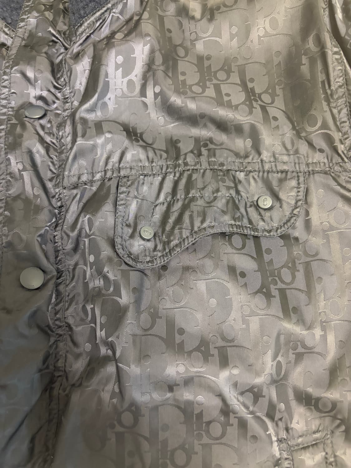 Dior 디올 오블리크 리버서블 자켓 네이비 라지 상품이미지6