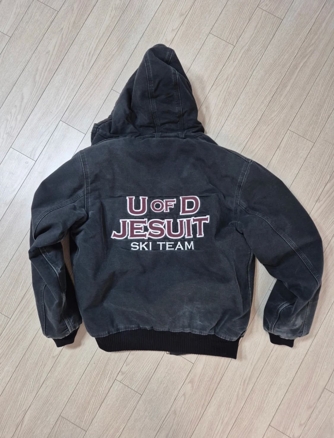 칼하트 액티브 후드 워크자켓 블랙 m 상품이미지2