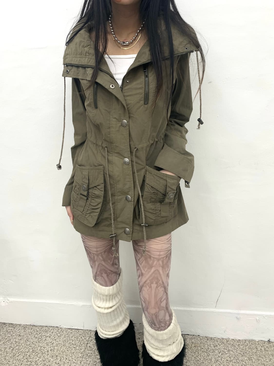 Cecil McBee sandy cargo field jacket  상품이미지2