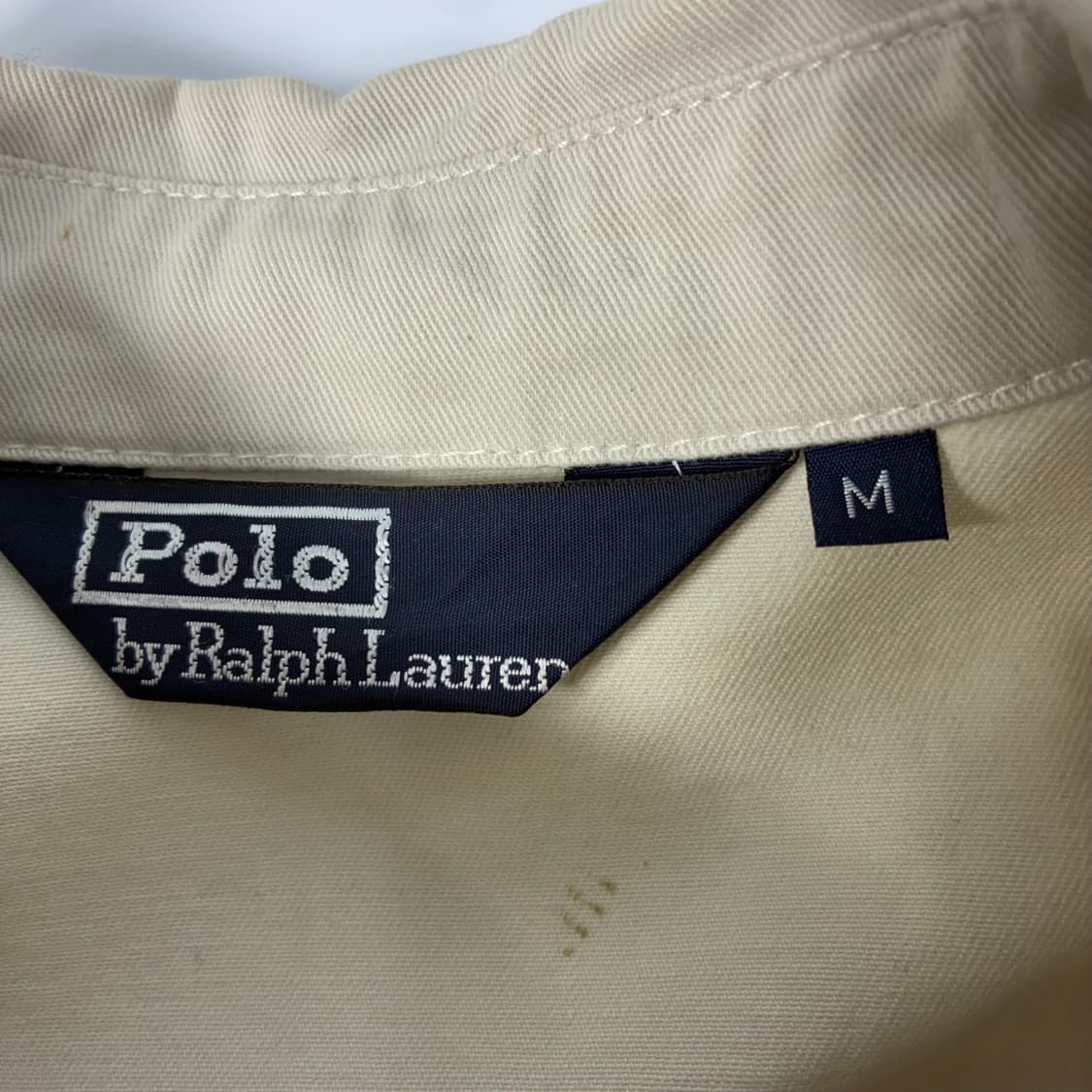 Polo  폴로 랄프로렌 자수 코튼 크림 스윙톱 자켓  상품이미지5