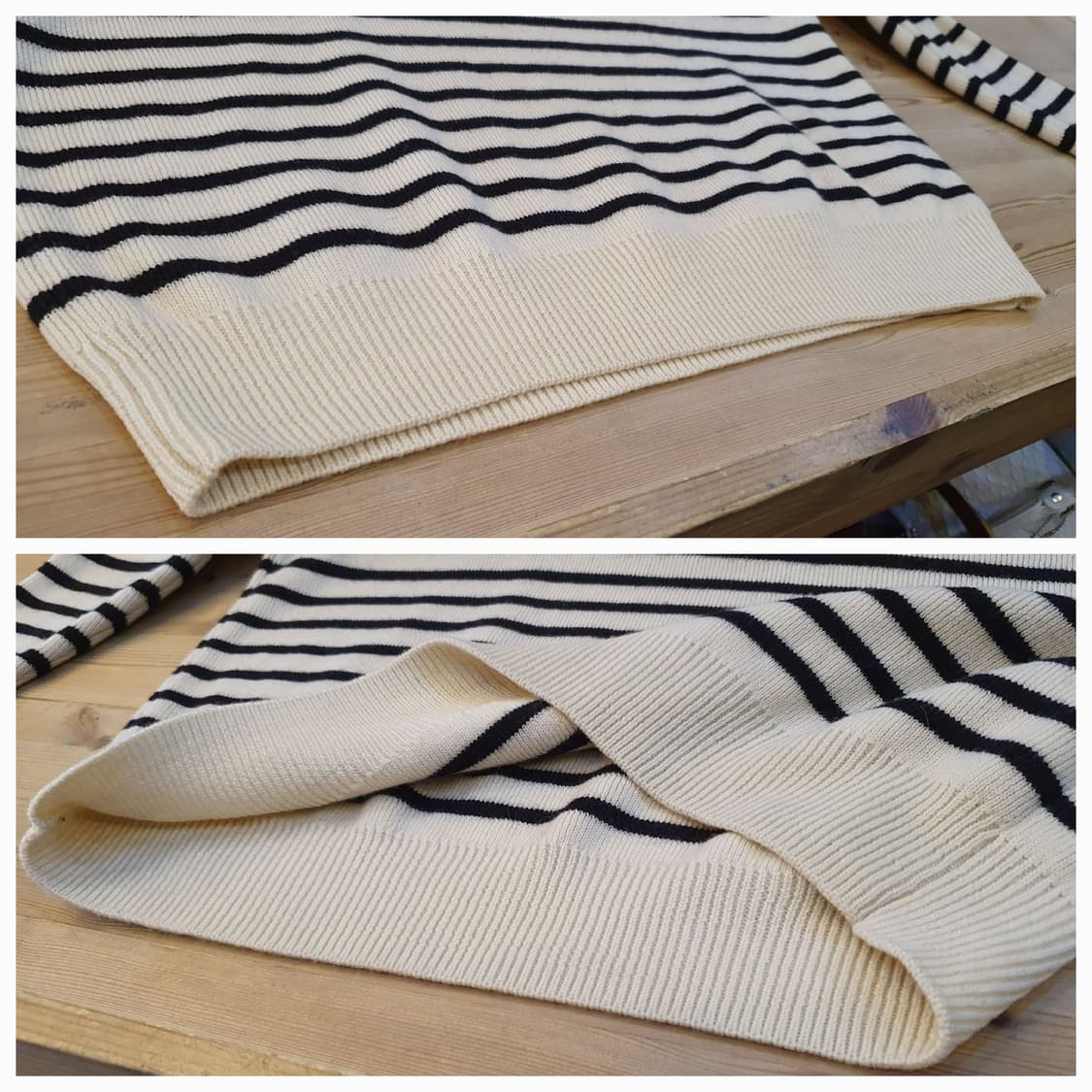 100/77.COS 스트라이프 니트(공용) 상품이미지7