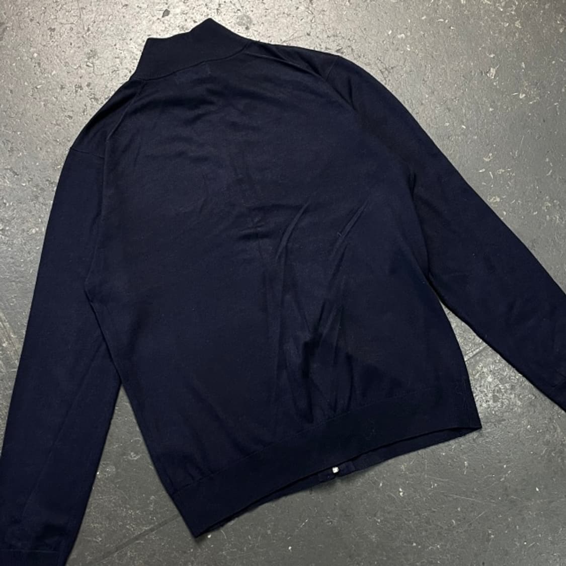 100 헨리코튼 니트집업  상품이미지5