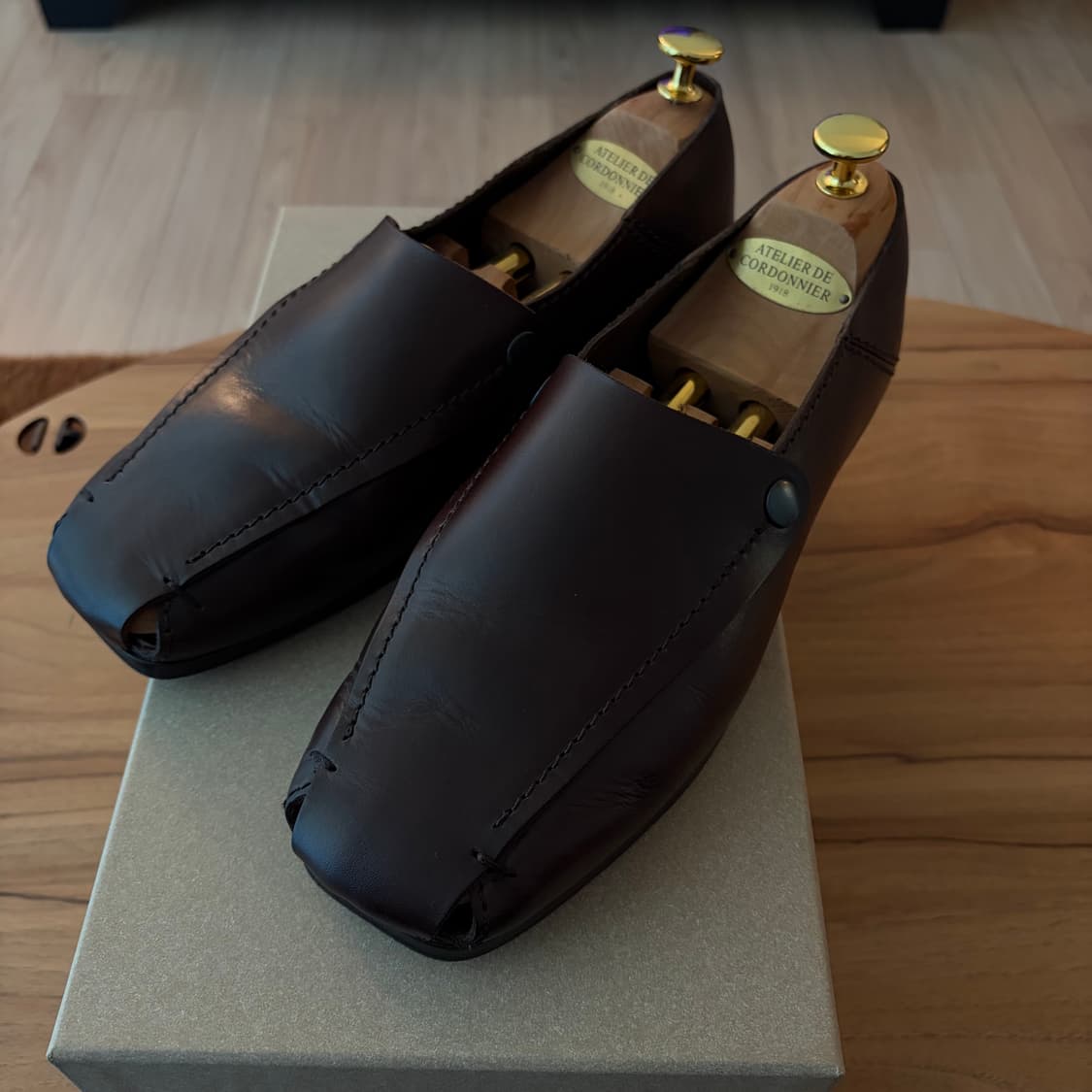 르메르 폴디드 뮬 / 다크브라운 40사이즈 상품이미지1