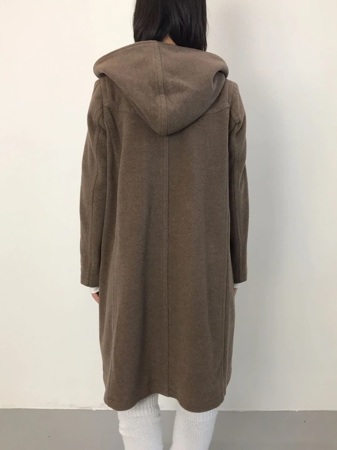 ZUCCA Wool Hooded Coat 상품이미지4