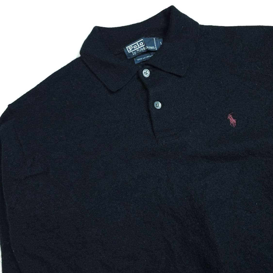 [택포]폴로 램스울 카라 니트 L 상품이미지2