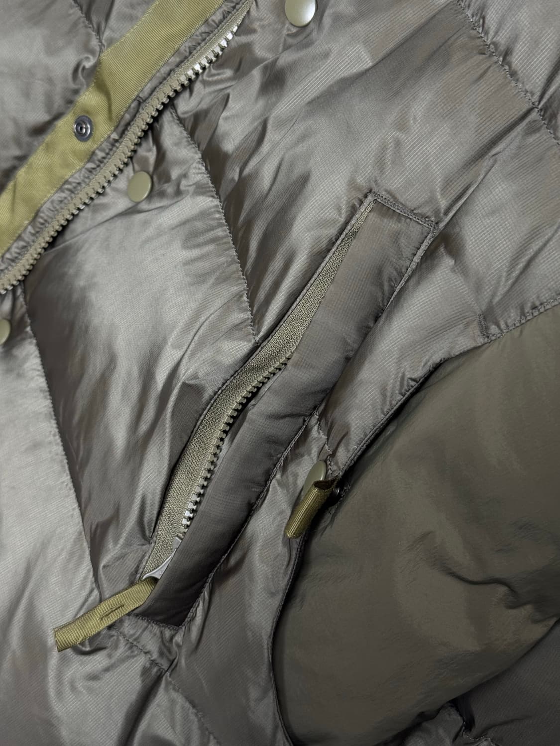 23FW 빔즈 립스탑 다운 패딩 파카 숏패딩 M 상품이미지6