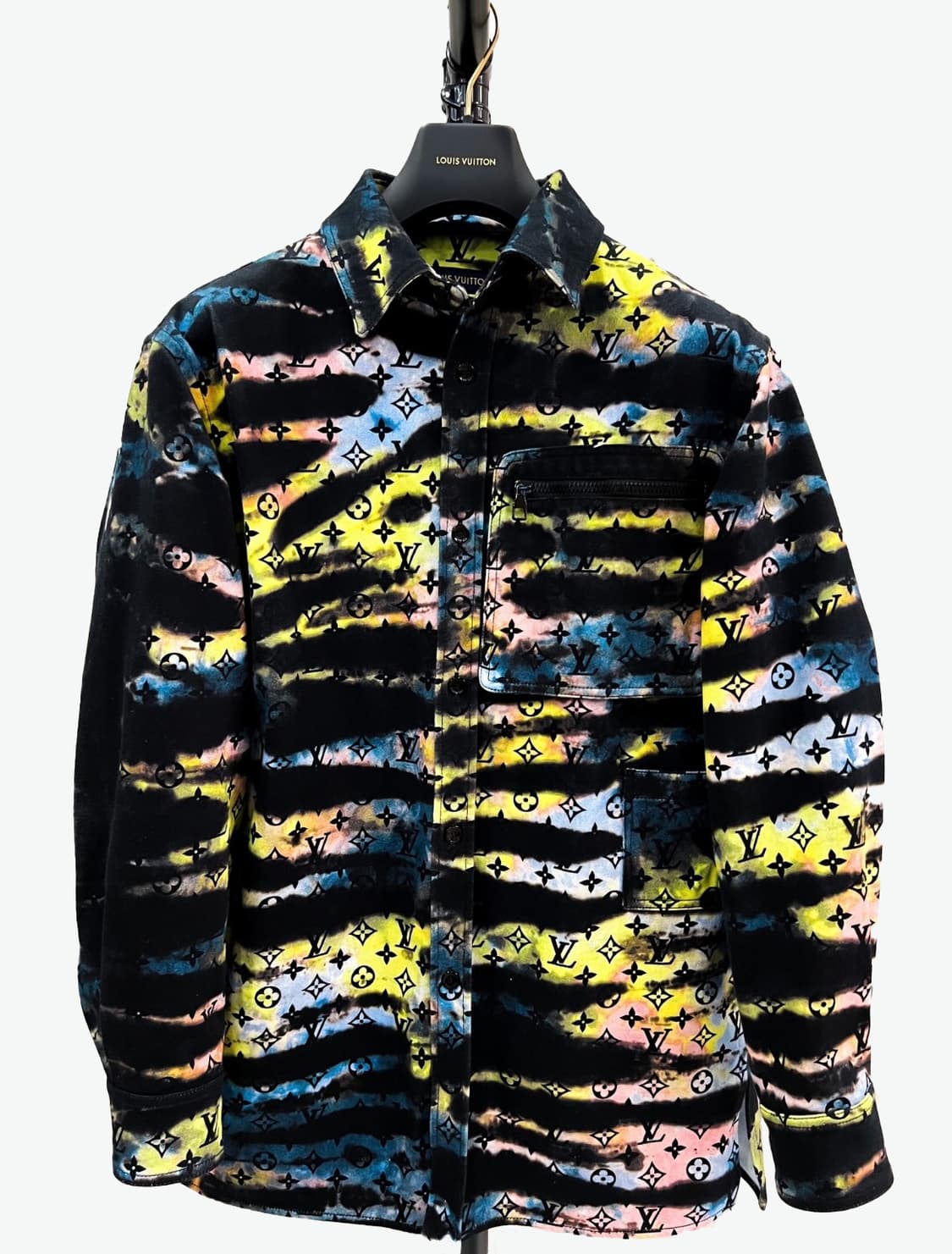 [M/매장판] 루이비통 모노그램 타이다이 데님 셔츠 자켓 상품이미지1