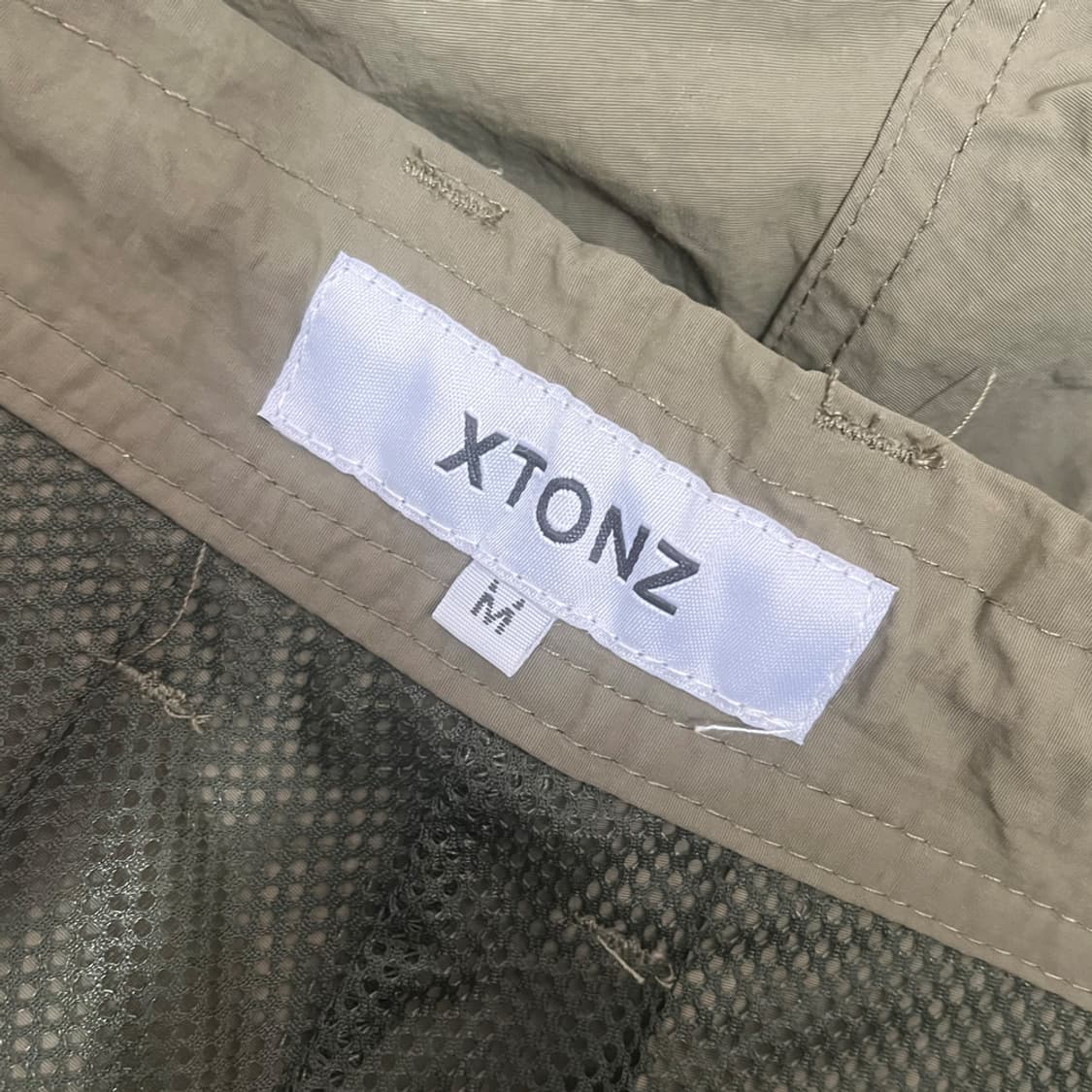 XTONZ 엑스톤즈 셔링 와이드 나일론 카고 팬츠 M 상품이미지4