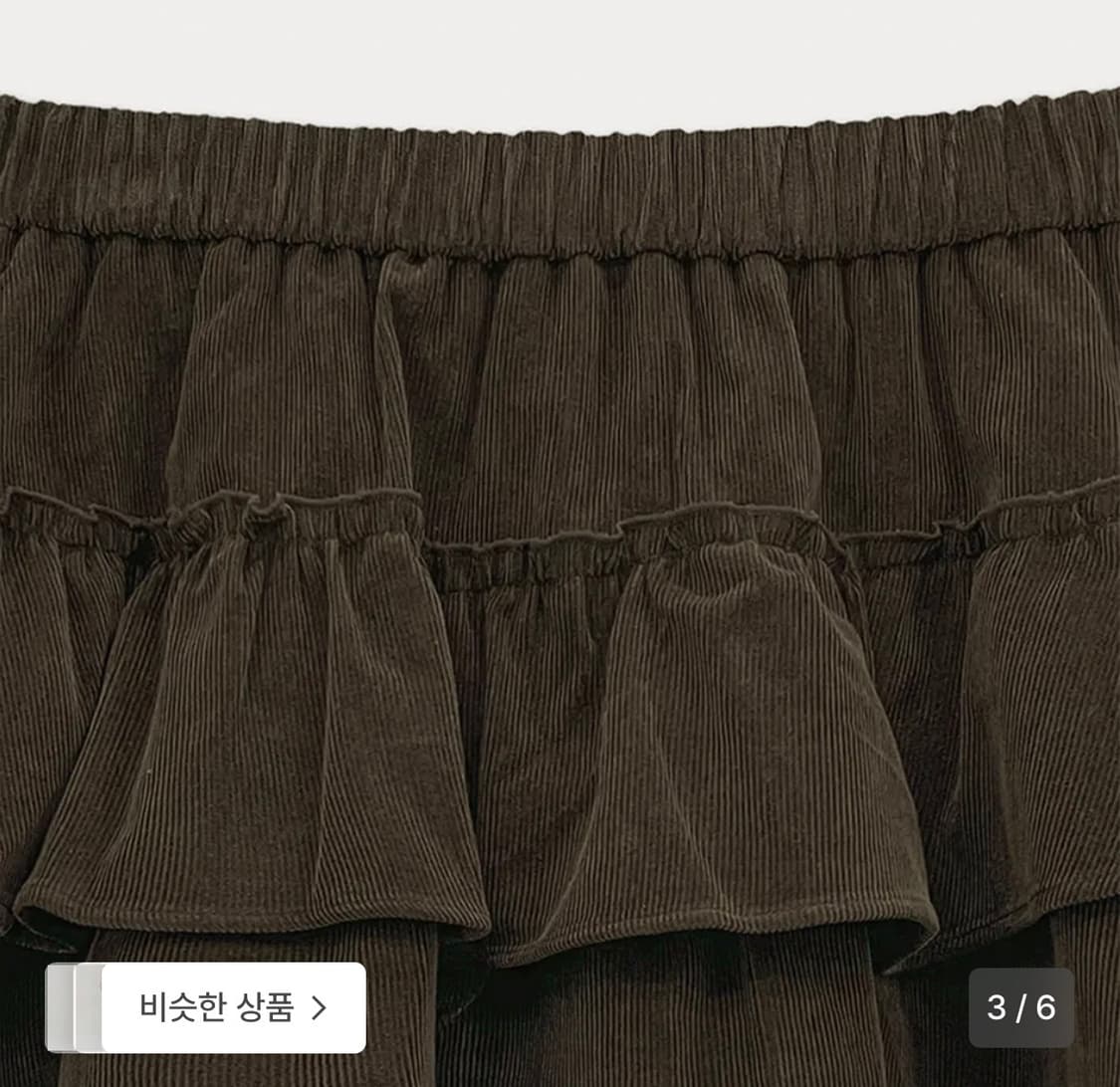 썸웨어버터 코듀로이 캉캉스커트 상품이미지4
