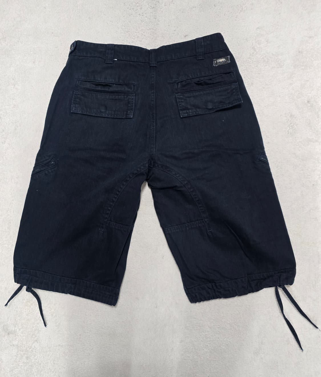 Emporio Armani 사선 집업 블랙 반바지 48사이즈 상품이미지4