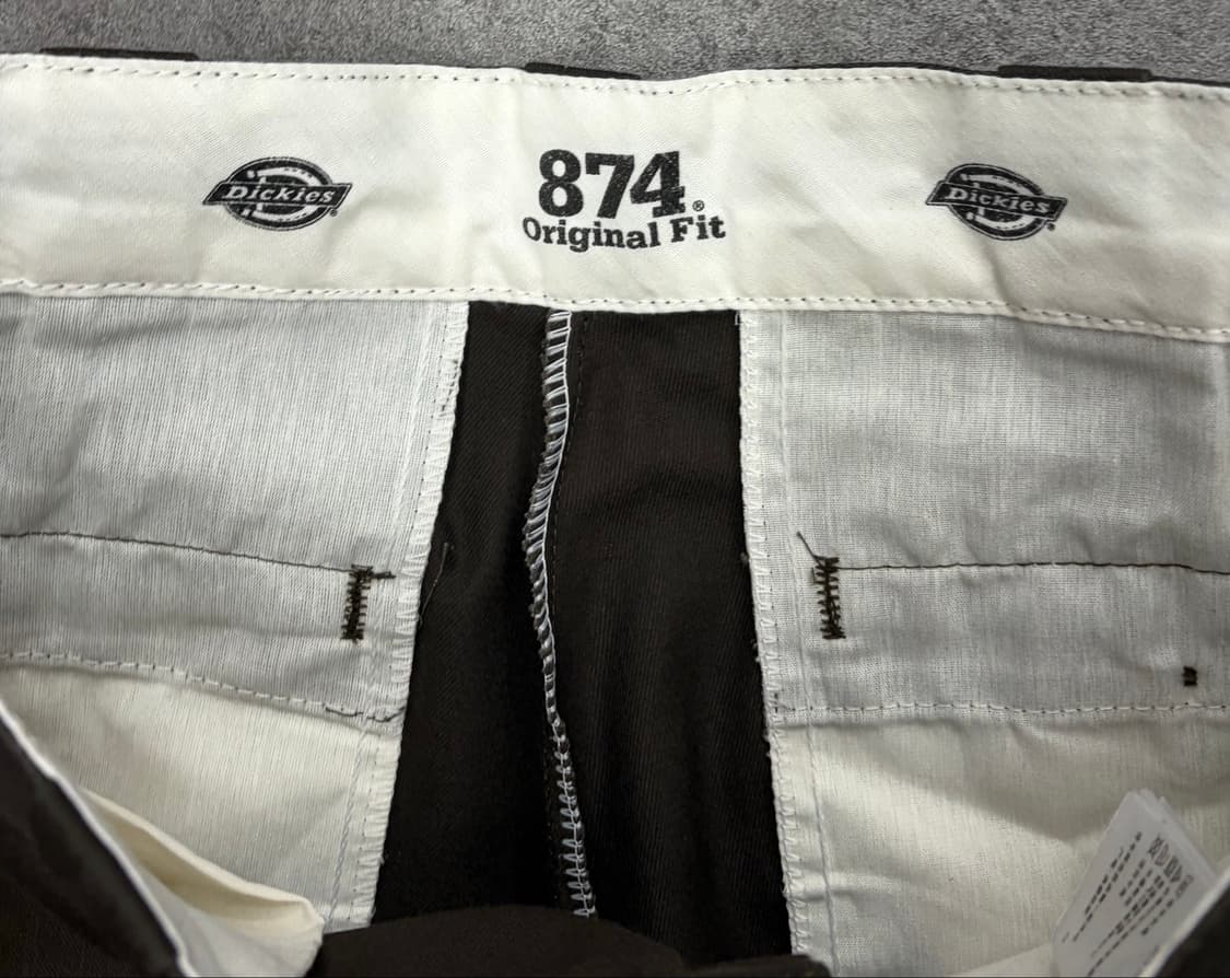 디키즈 874 다크브라운 면 팬츠 상품이미지4