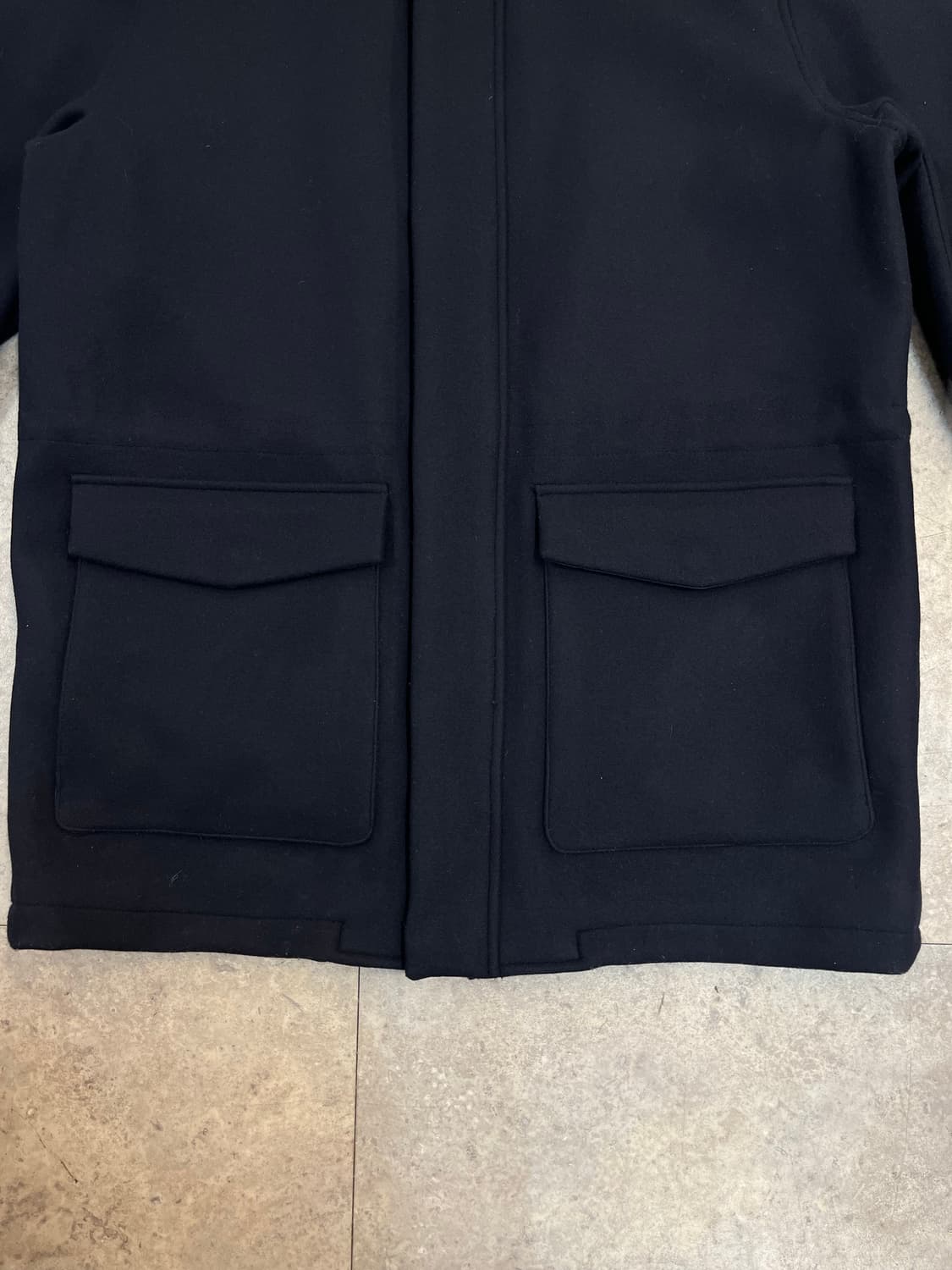 마시모두띠 후드 코트 네이비 #csz2955 상품이미지5