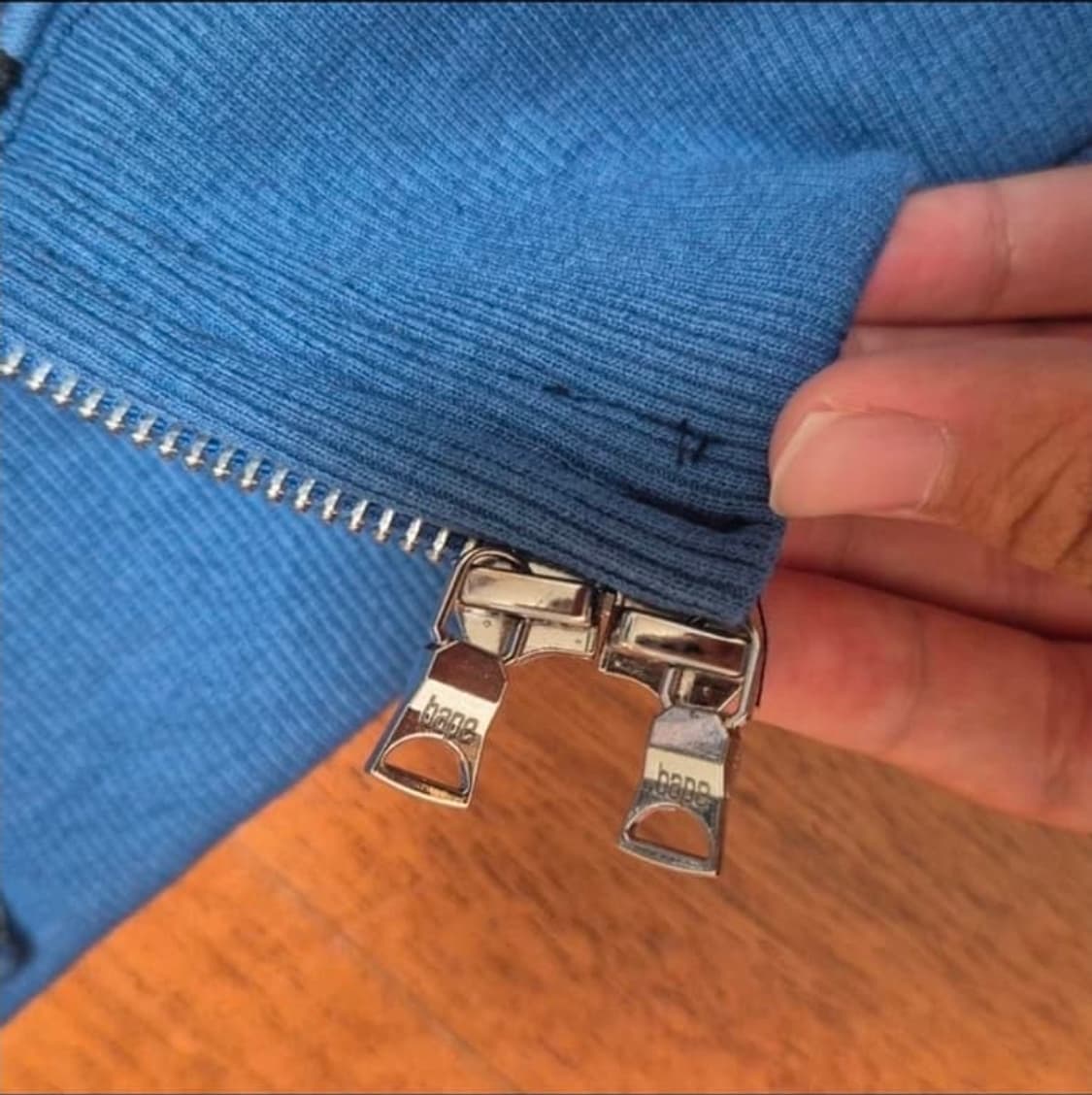 BAPE 베이프 더블샤크 후드집업  L 상품이미지6