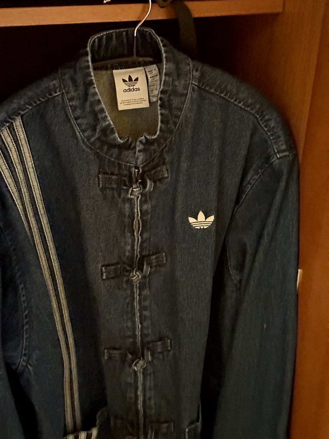 중티다스 데님 자켓 트랙탑 M 상품이미지1