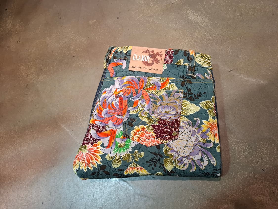 글램디 일본 자수 데님 팬츠 상품이미지7