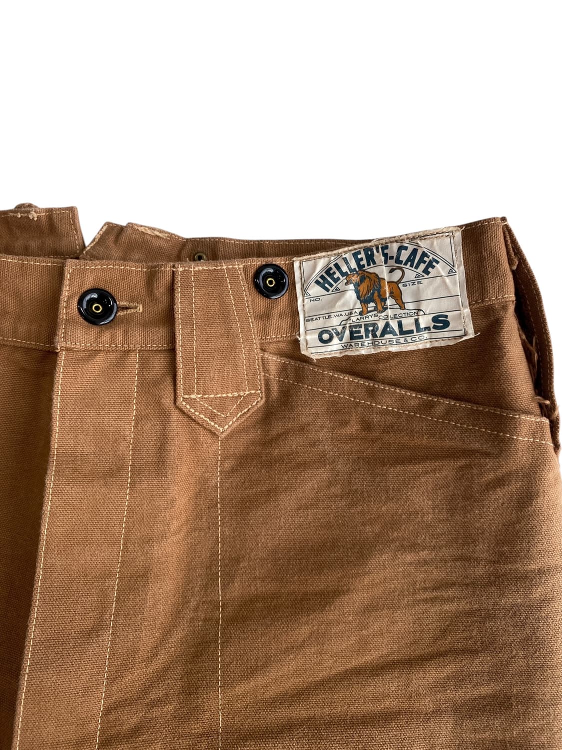 헬러스 카페 X 웨어하우스 덕 워크 팬츠  상품이미지4