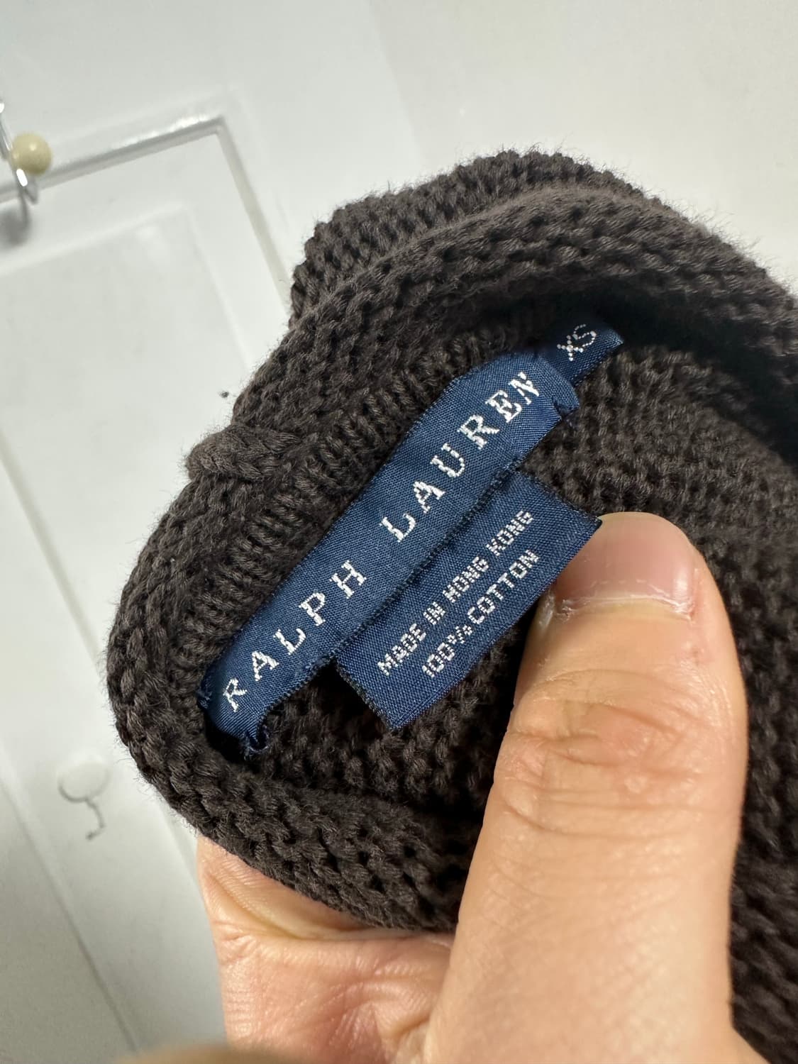 랄프로렌 니트 후드집업 상품이미지3