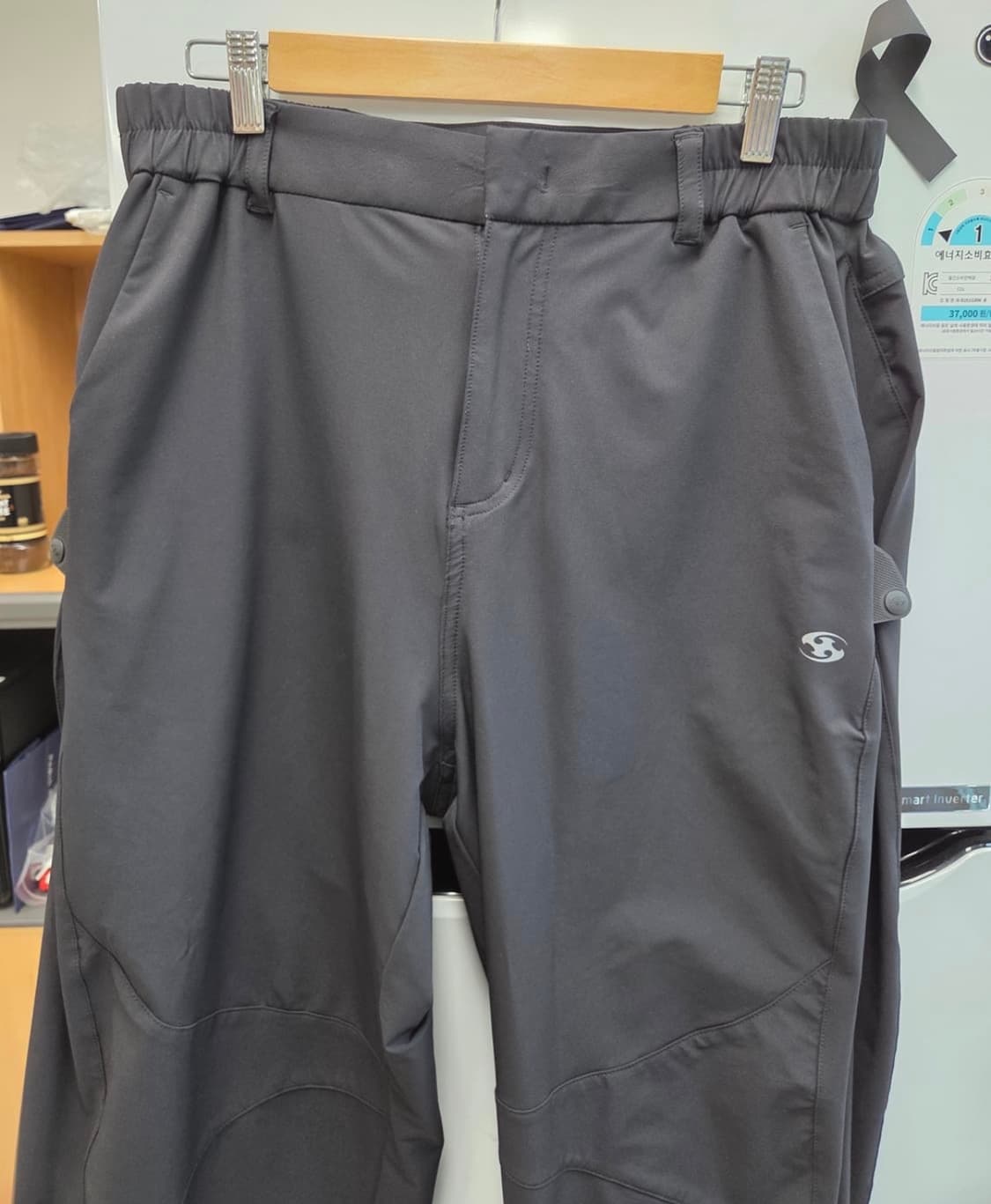 산산기어 사이드 스냅 팬츠 V2 블랙 - 23FW 2사이즈 상품이미지2