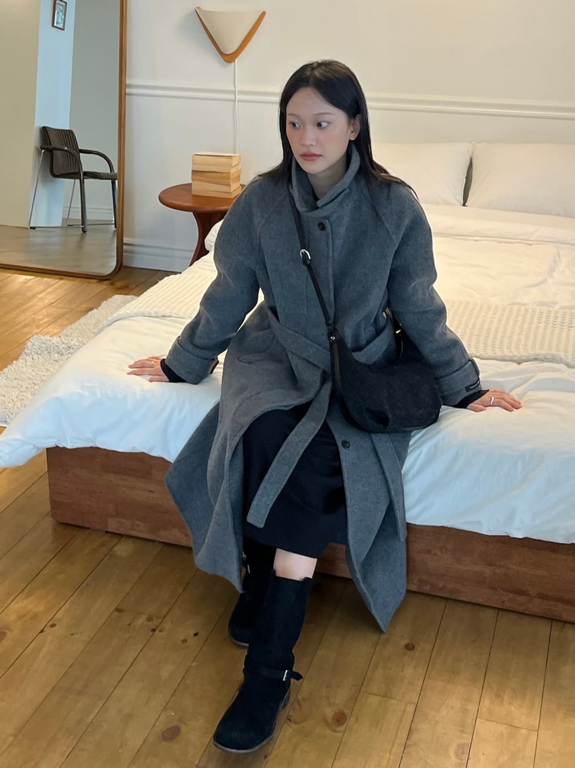 아브라함문 울 핸드백 상품이미지6