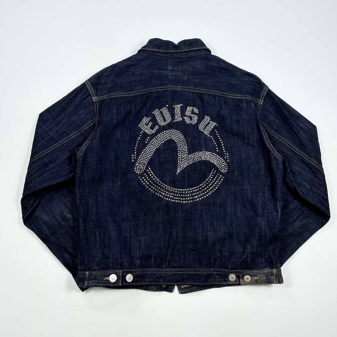 EVISU 에비수 여성 생지 데님 트러커자켓 여성S 상품이미지3