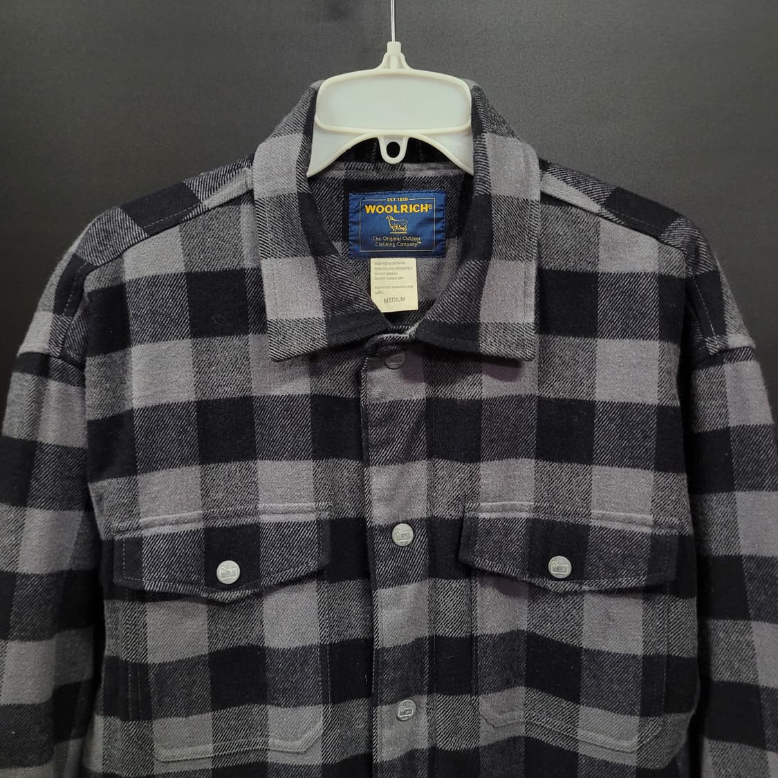 Woolrich 울리치 체크 울혼방 자켓  상품이미지2