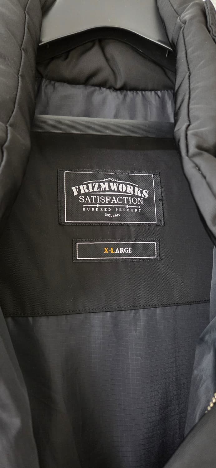 프리즘웍스 카라코람 덕다운 패딩 XL 블랙 상품이미지2