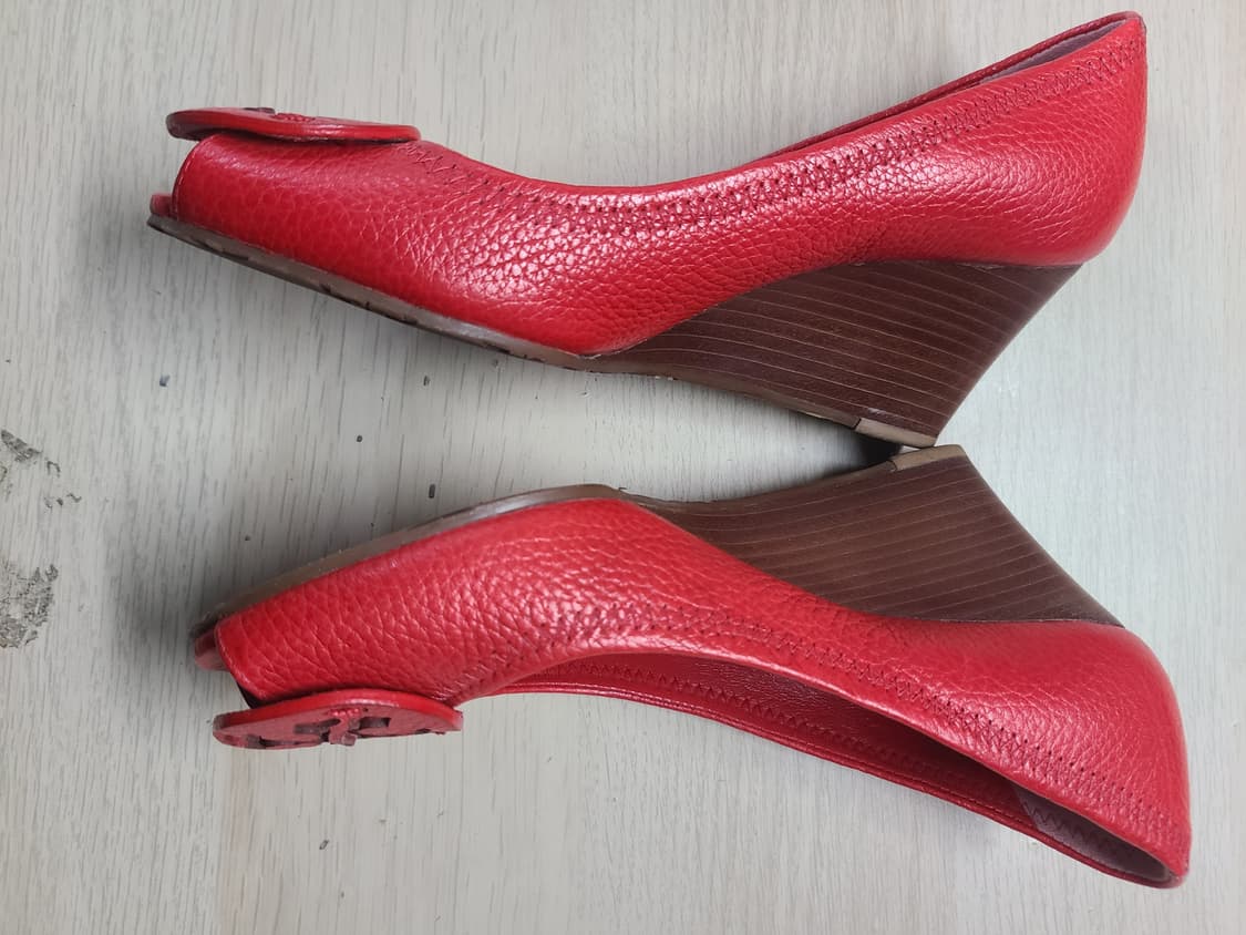 토리버치 레드 웨지힐  상품이미지4