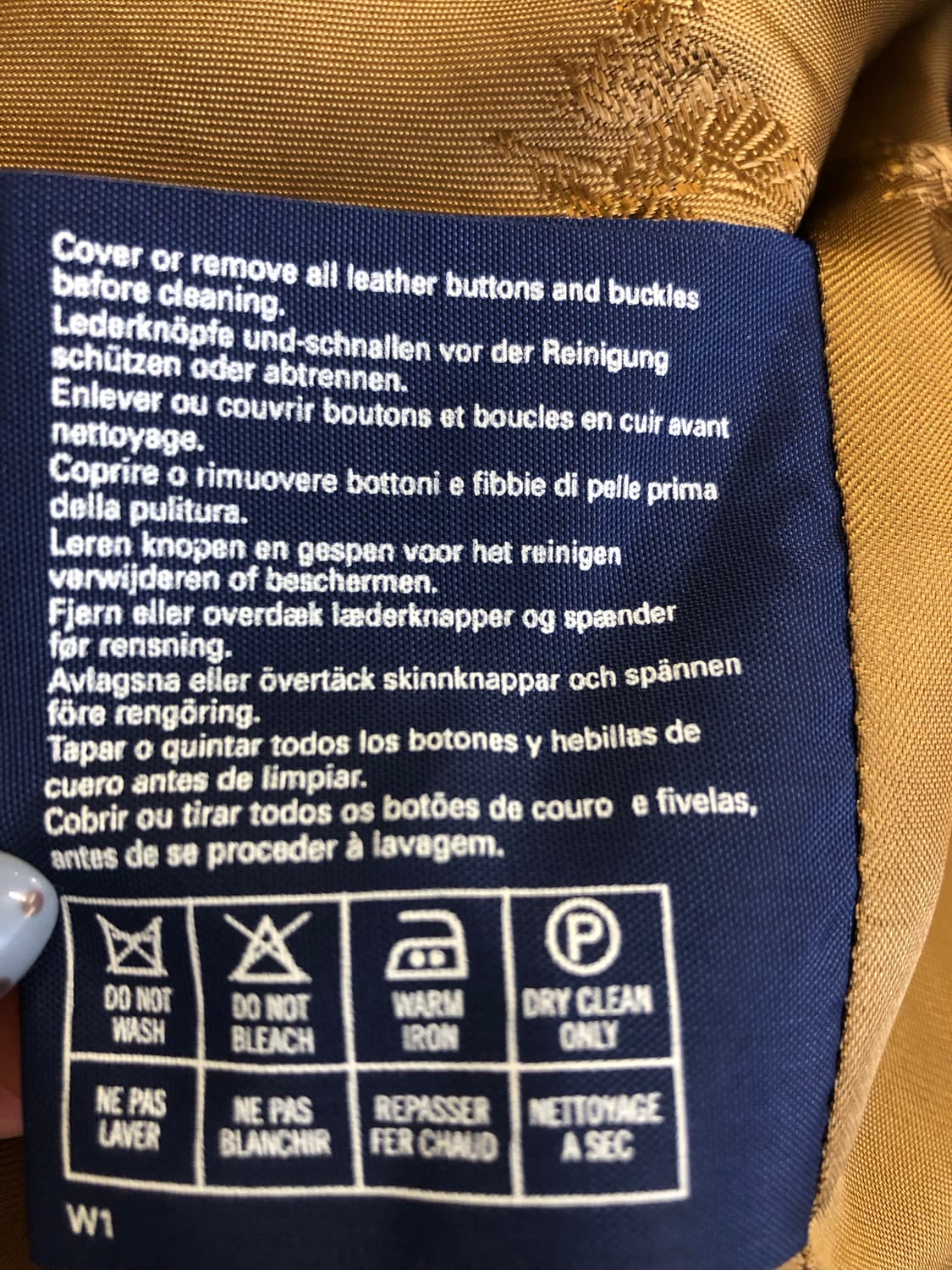 Berberry 버버리 아카이브 금장 울 블레이저 자켓 상품이미지9