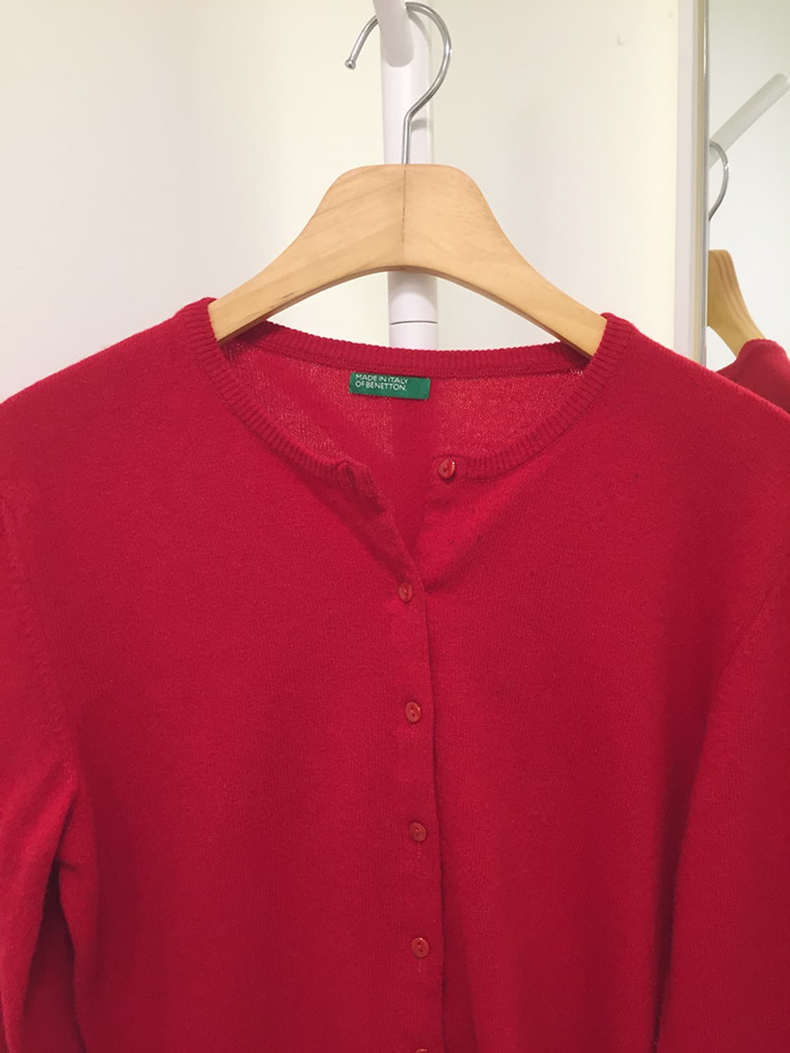 여성 베네통 라운드 가디건 100 상품이미지3
