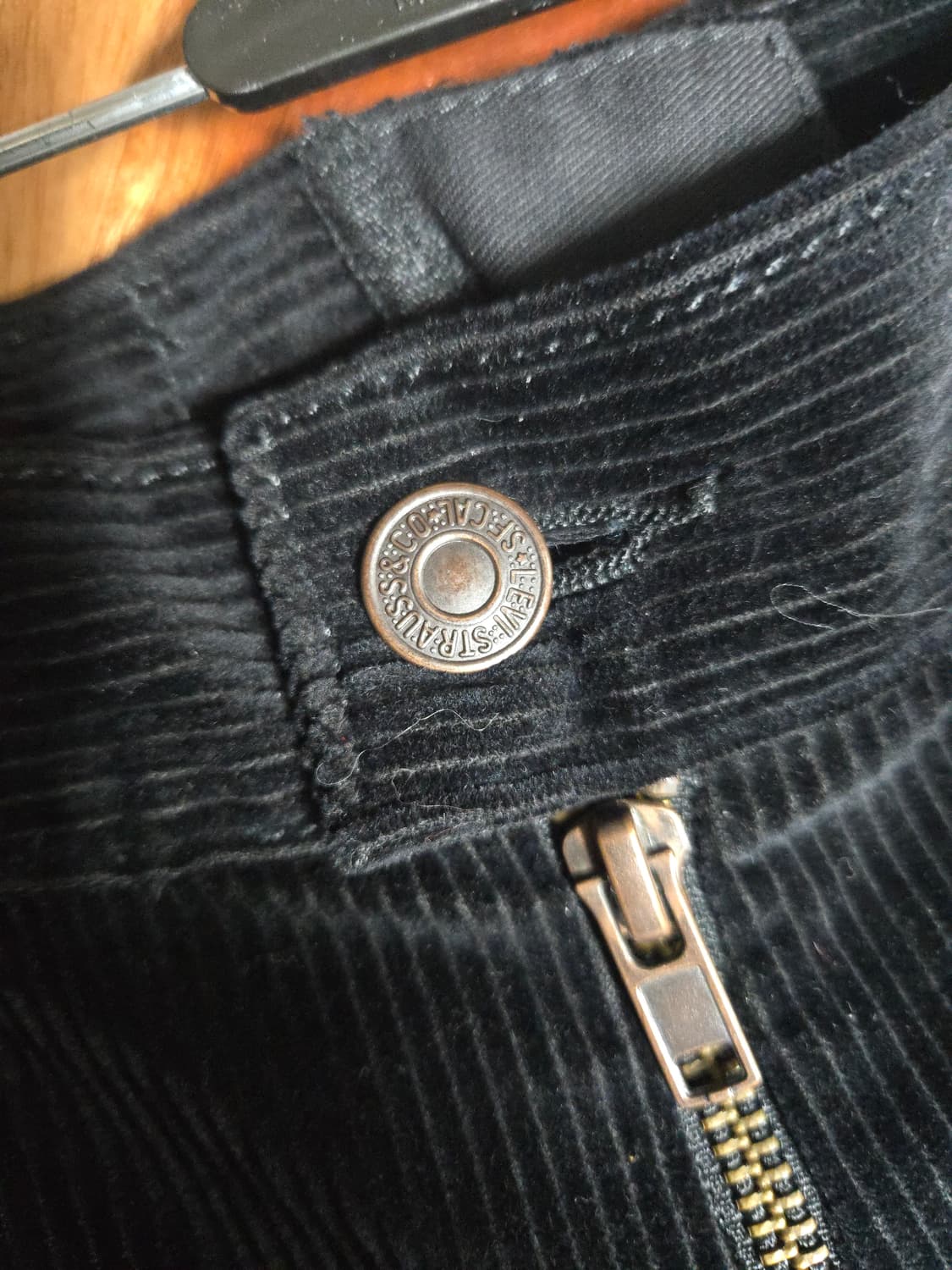 베트멍 리바이스 블랙 코르듀이 팬츠 M 상품이미지6