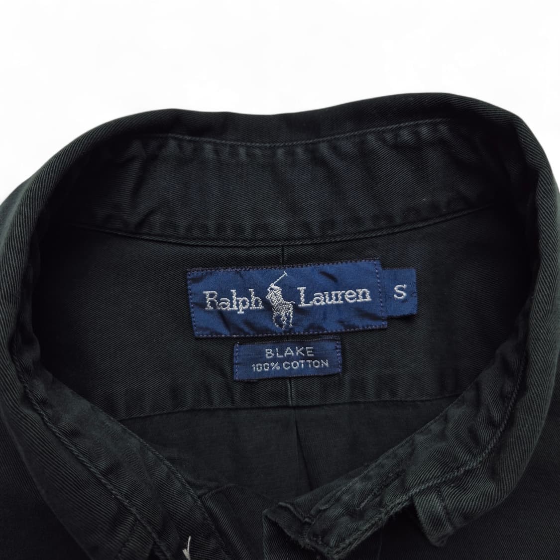 [S] 폴로 랄프로렌 옥스포드 셔츠 블랙 상품이미지6