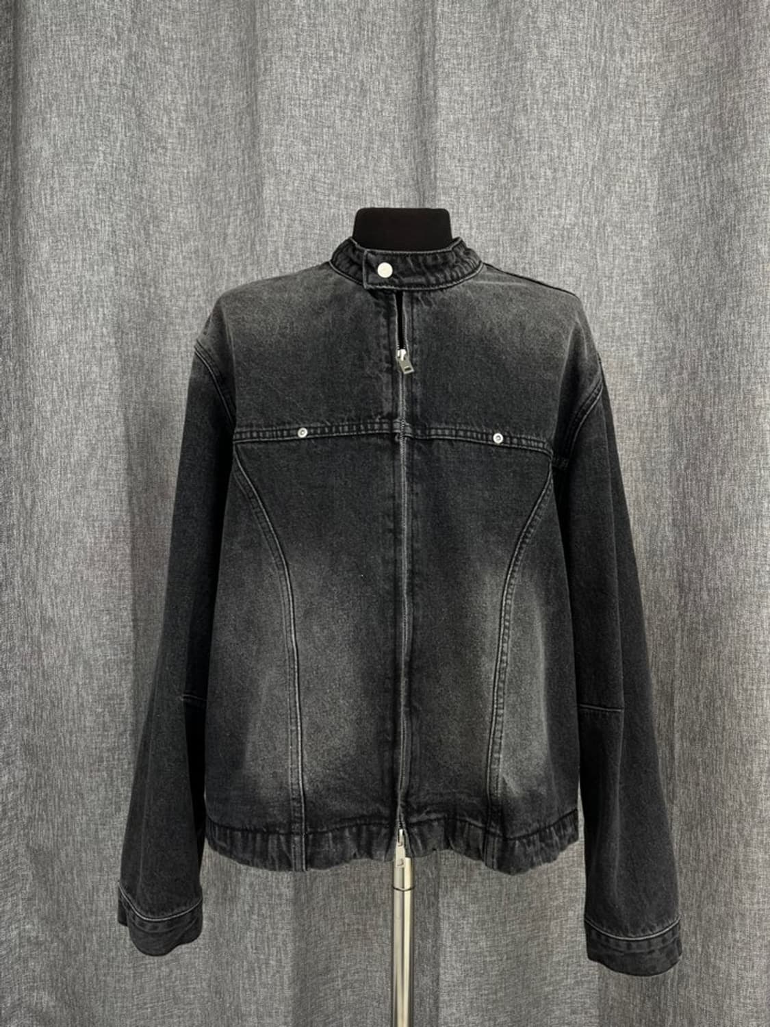 라퍼지스토어 데님 레이서 자켓/#3484 상품이미지1