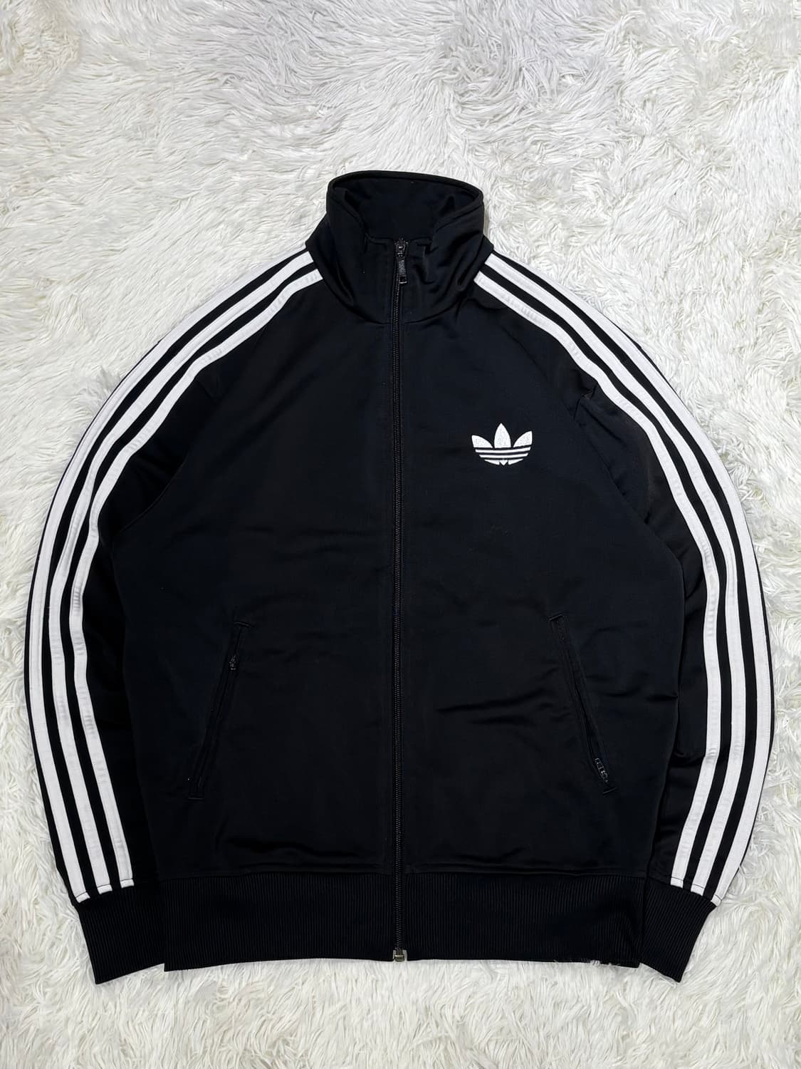 아디다스 파이어버드 블랙 삼선 트랙탑 상품이미지3