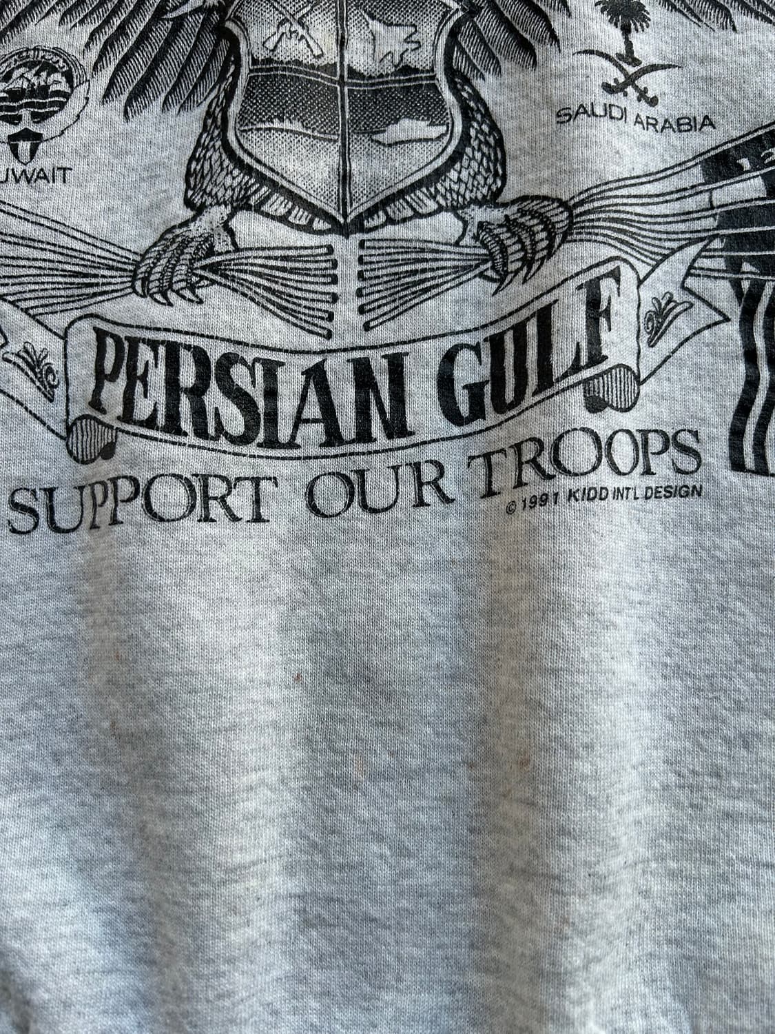 90‘s 걸프전(데저트스톰) 스웻셔츠 상품이미지3